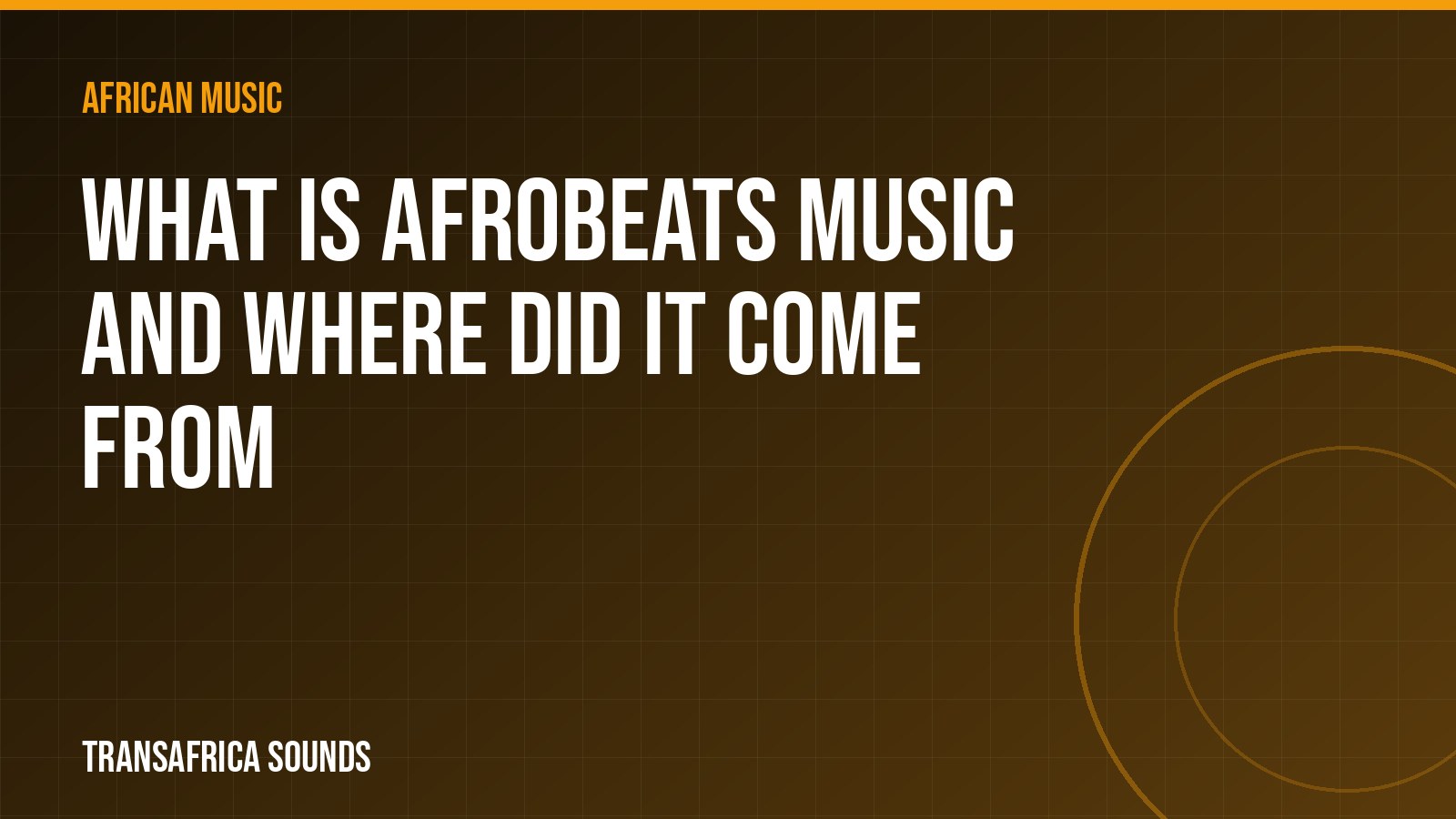 What Is Afrobeats Music and Where Did It Come From